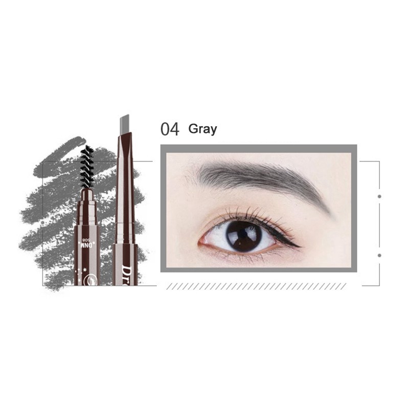 Chì kẻ lông mày hai đầu chống thấm nước và mồ hôi tiện lợi thương hiệu DNM | BigBuy360 - bigbuy360.vn
