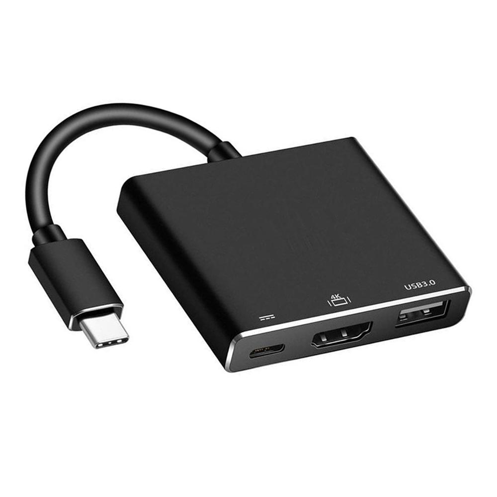 Đầu chuyển đổi cổng USB Type-C 3 trong 1 chuyên nghiệp tiện dụng | WebRaoVat - webraovat.net.vn