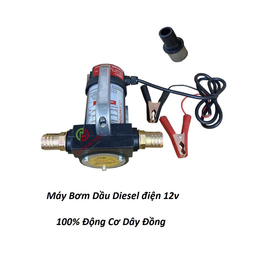 Bơm Dầu Nhớt Điện 220V 100% Động Cơ Dây Đồng