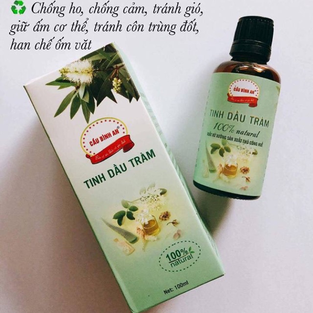Tinh dầu tràm- cầu bình an