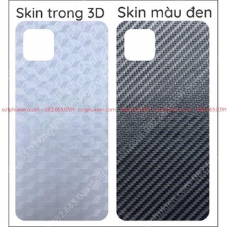 Miếng dán mặt lưng skin carbon Oppo A16k