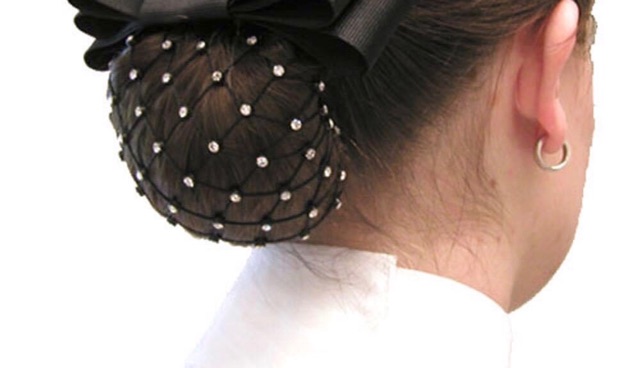 Lưới búi tóc đính đá ROSES Hair Accessories