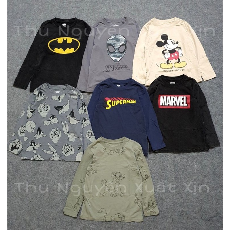Áo phông dài tay Fox Disney bé trai