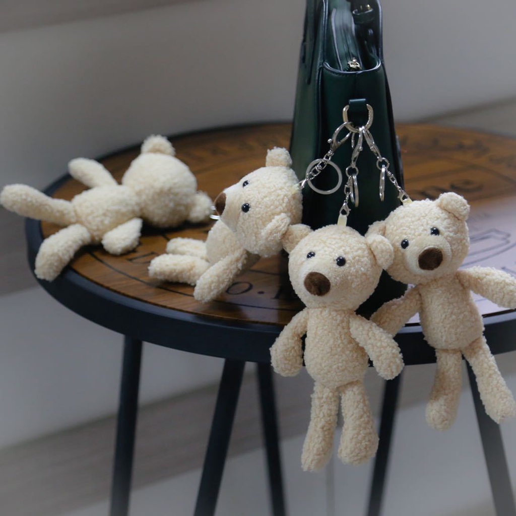 Móc Khóa Balo Túi Xách Điện Thoại Các Gấu bông Kute Nhỏ Nhắn Cực Xinh Yêu
