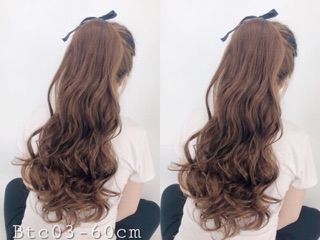 ẢNH THẬT (kèm clip) Tóc giả cột ( buộc ) xoăn lọn