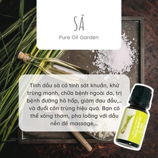 Tinh dầu sả chanh nguyên chất