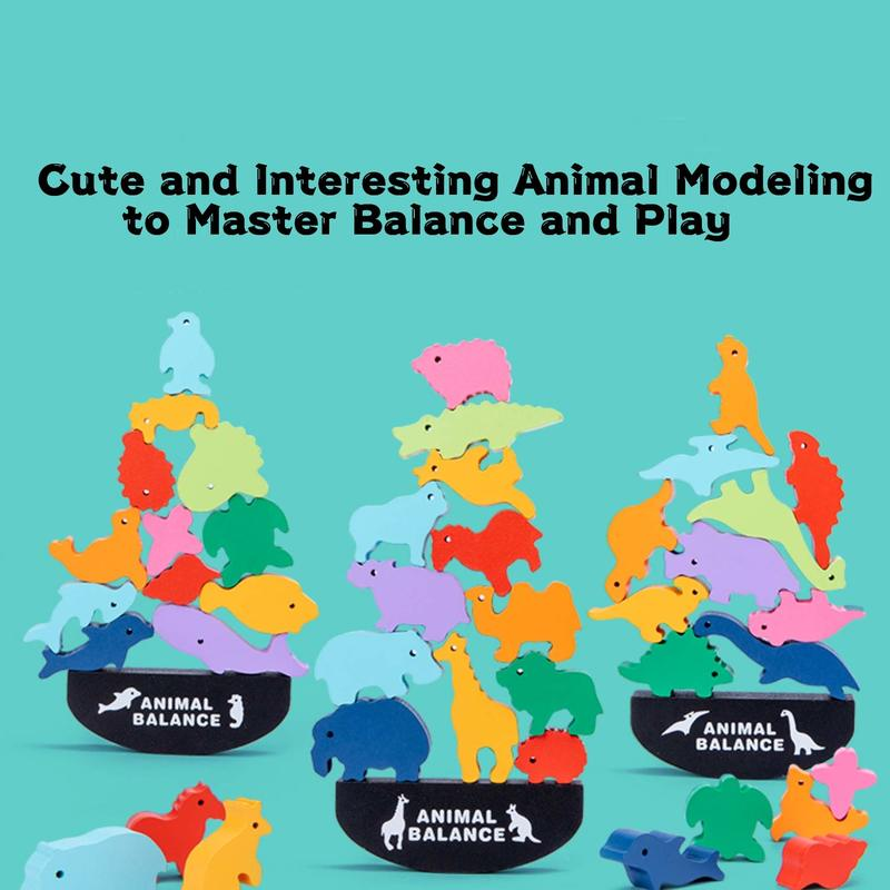 Bộ Đồ Chơi Bập Bênh Bằng Gỗ Cho Bé