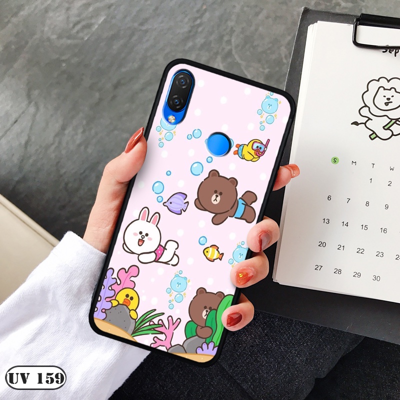 Ốp lưng nhám cho điện thoại HUAWEI Nova 3 / Nova 3i