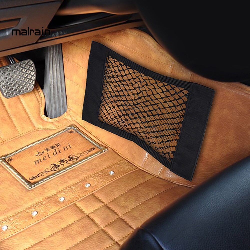 Túi Lưới Đựng Đồ Co Giãn Sắp Xếp Gọn Gàng Cho Xe Hơi