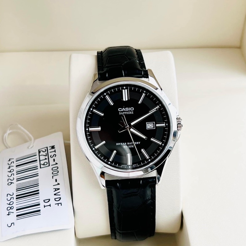 Đồng hồ nam dây da cao cấp MTS 100L chính hãng