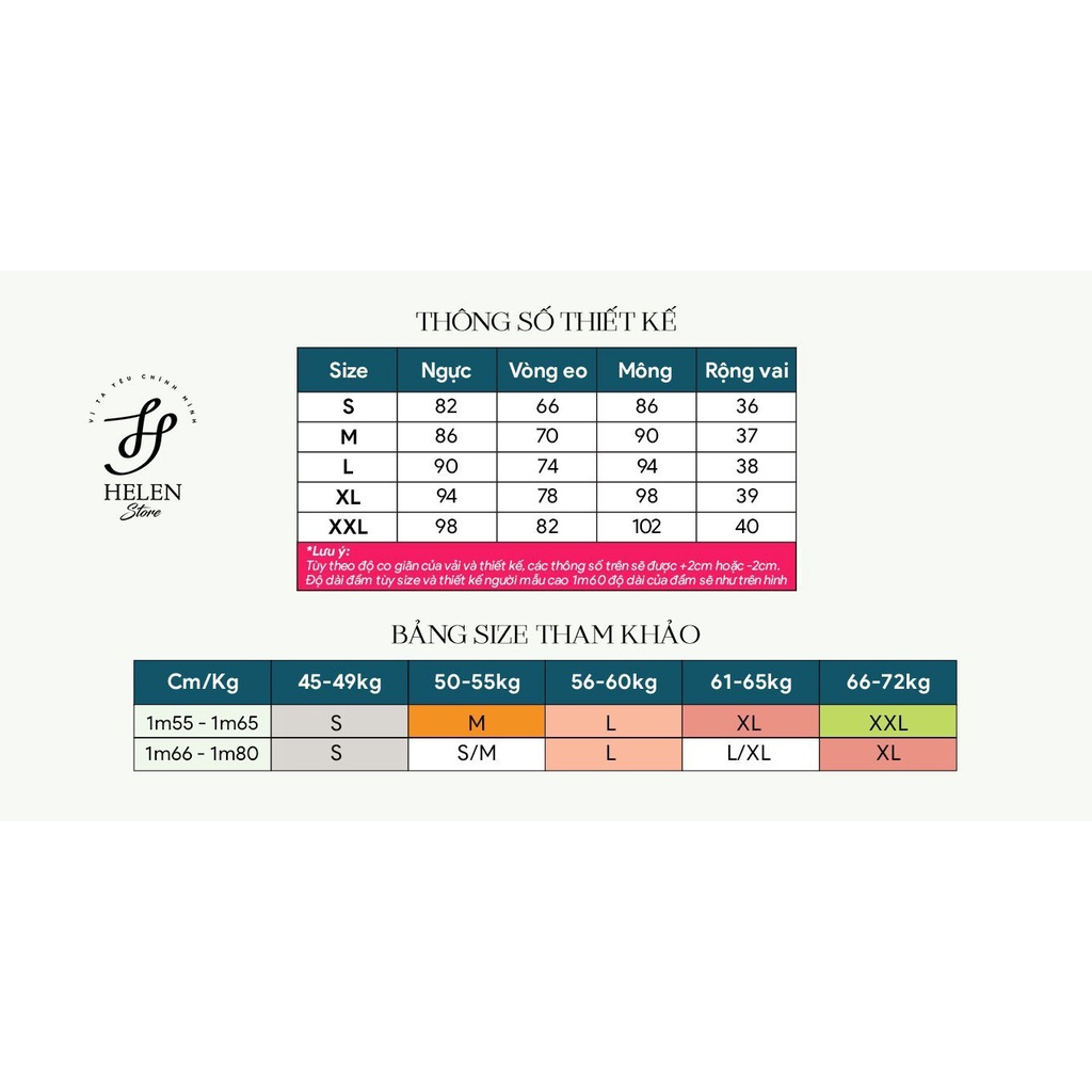 Đầm dài dáng rộng họa tiết hoa sao đen thanh lịch - Trung niên - Ivy Dress - Helen Boutique