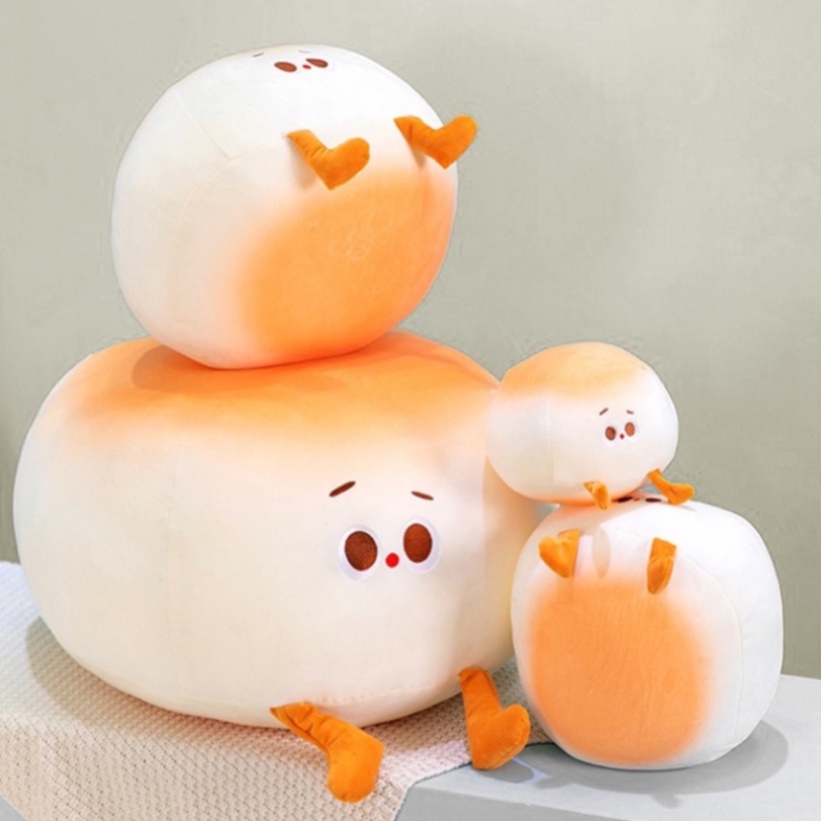 Trong kho 30cm Gối Bông Mềm Hình Bánh Mì Sáng Tạo Gối Ôm Nhồi Bông Mềm Mại Thiết Kế Hình Bánh Bao Dễ Thương