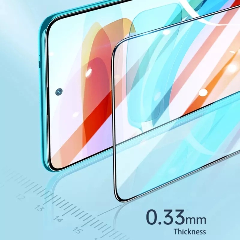Kính Cường Lực 9H Chống Dấu Vân Tay Bảo Vệ Toàn Màn Hình Cho Xiaomi 11T / 11T Pro / 11Lite