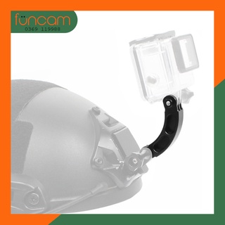 Thanh nối gắn Gopro lên nón bảo hiểm (CNC)