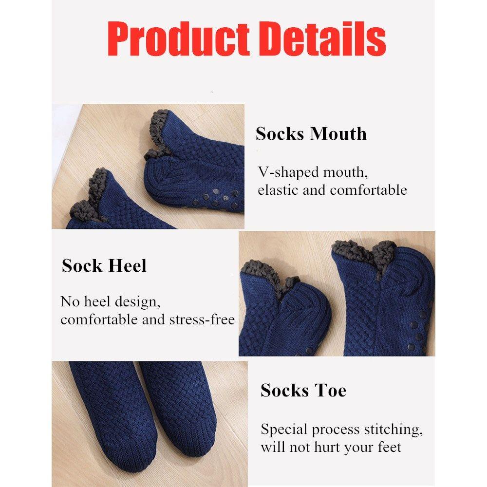 Giày Tất Chống Trượt Thời Trang Mùa Đông Cho Nam Nữ