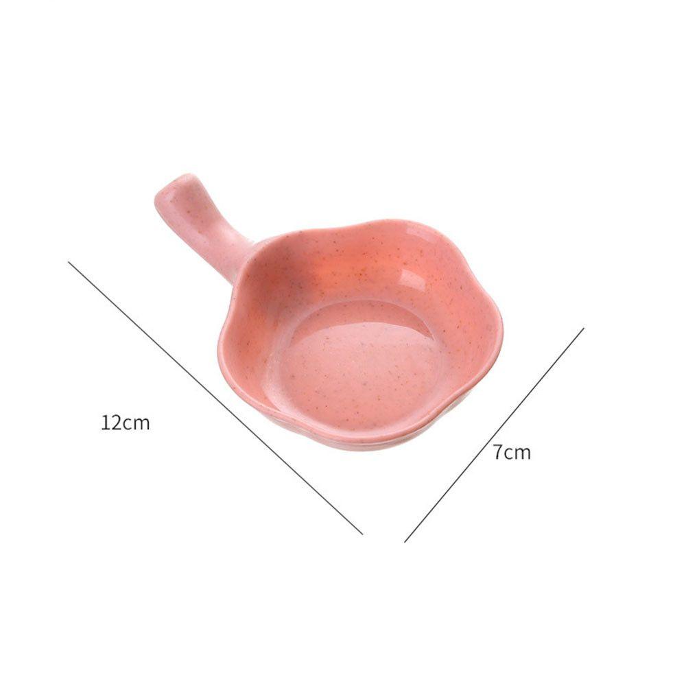 ☆Yola☆ Chén Đựng Nước Chấm Hình Chiếc Lá Nhiều Màu Sắc Dành Cho Nhà Bếp
