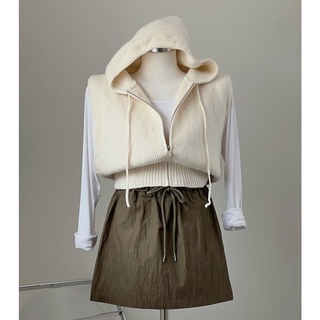 [Brandi/Vivid Closet] Chân Váy Ngắn Dây Thun 3 Màu order từ Hàn