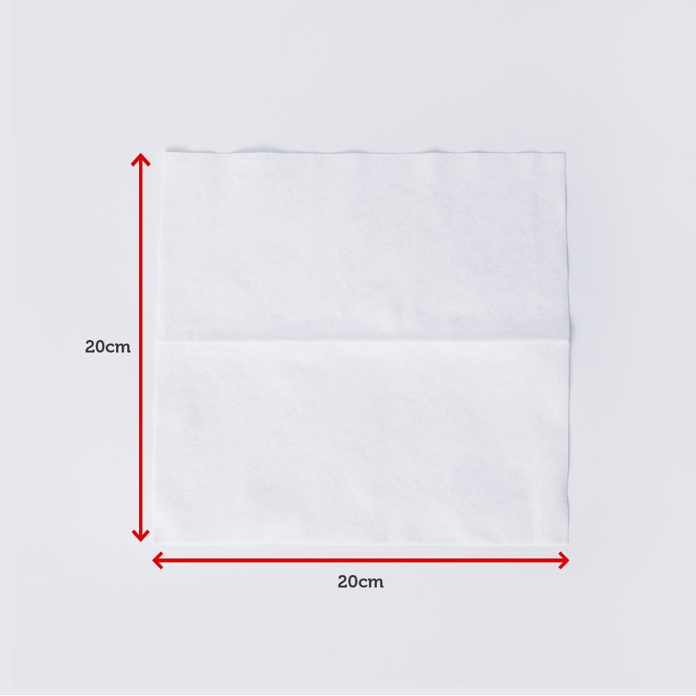 Khăn khô cotton kháng khuẩn Suzuran Japan 80 miếng