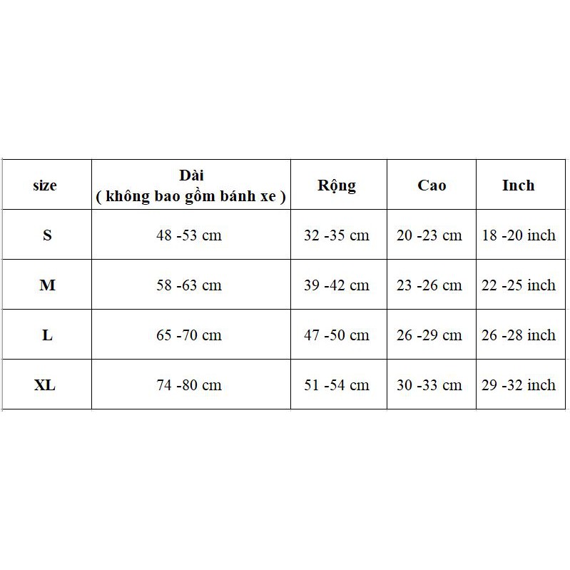 Bọc vali chống chầy xước Hạc Hồng