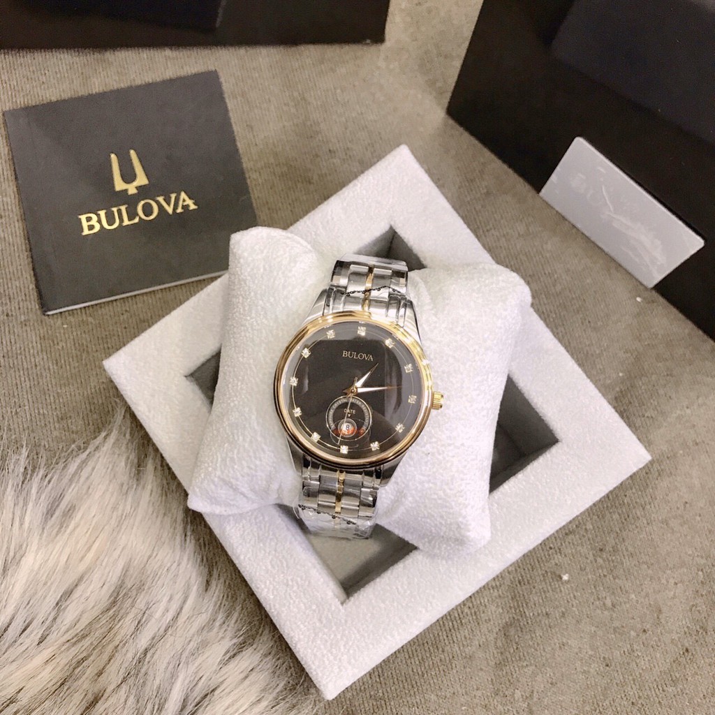 Đồng hồ Nam BULOVA BLVTTC02 - Dây kim loại - Quartz