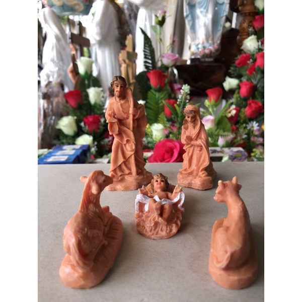 BỘ NOEL, TƯỢNG NOEL, TƯỢNG GIÁNG SINH POLY 10cm-QUÀ TẶNG CÔNG GIÁO