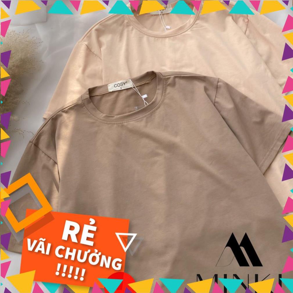 [SALE_SỐC_45%] SET ÁO THUN VÀ QUẦN SUÔNG - CHẤT LIỆU KAKI COTTON CAO CẤP - MÀU NÂU-NUDE- [THIẾT KẾ] [HOT] | BigBuy360 - bigbuy360.vn