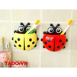 [ siêu đẹp ] Hộp con bọ giá đựng cắm bàn chải đánh răng hình con bọ dễ thương GD829