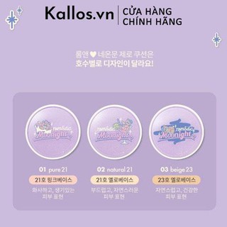 Phấn Nước Romand Neonmoon Zero Cushion - Kallos Vietnam