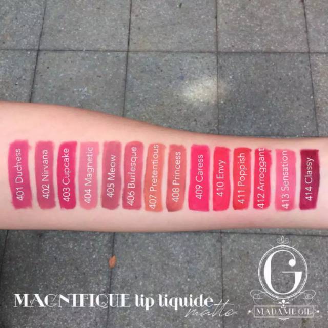 (hàng Mới Về) Son Kem Madame Gie Màu Sắc Cổ Điển | BigBuy360 - bigbuy360.vn