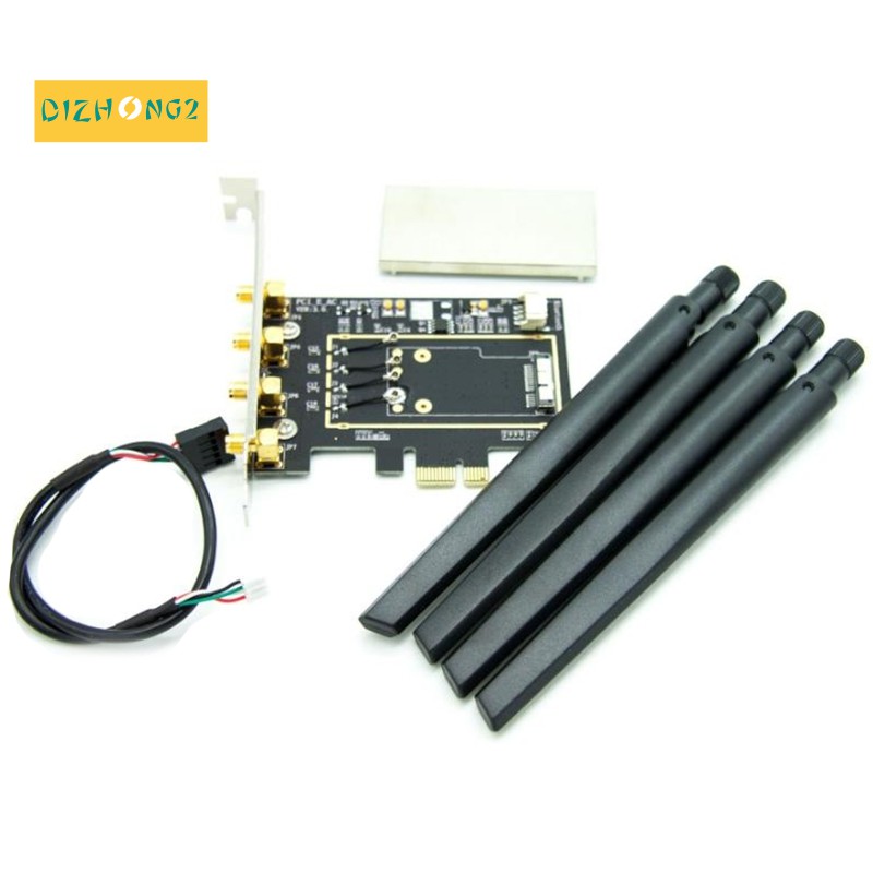 Broadcom BCM94331 BCM94360CD BCM943602CDAX BCM943602CS WLAN Desktop PCI-E Conver