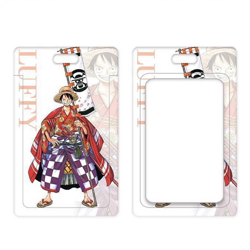 Bao đựng thẻ in họa tiết nhân vật one piece độc đáo