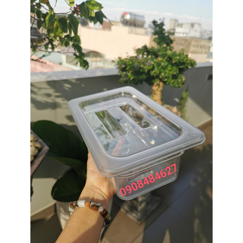 Khay GN Mika 1/4 x 100 Đựng Topping Đựng Kem