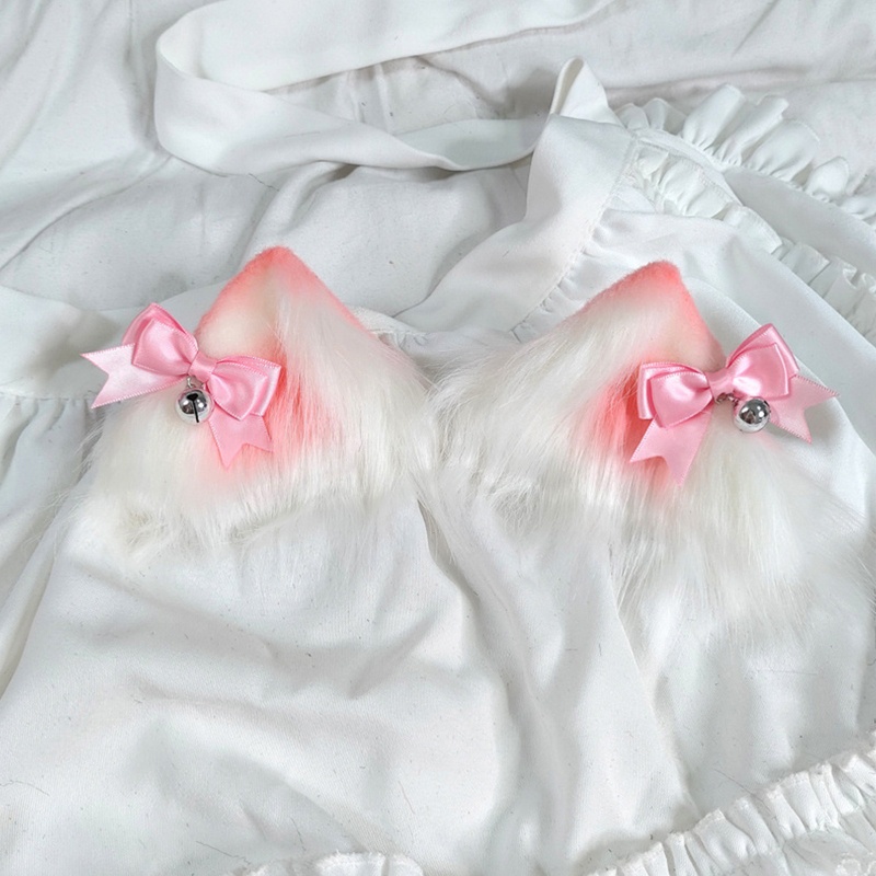 Kẹp Tóc Hình Tai Mèo Hoạt Hình Dễ Thương