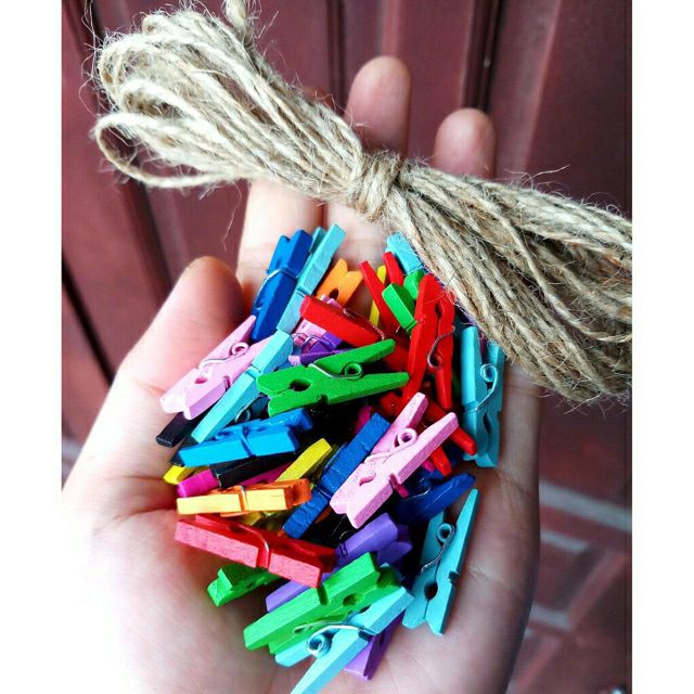 Kẹp gỗ 10 cái 5k