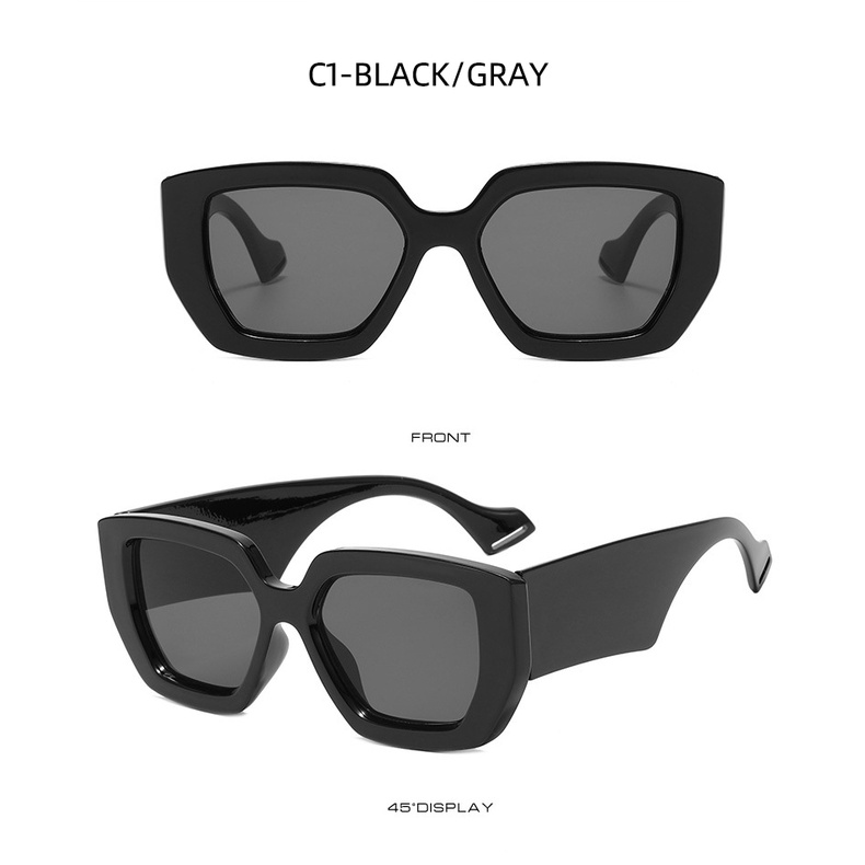 Kính Mát Đa Giác Phong Cách Âu Mỹ Thời Trang 2022