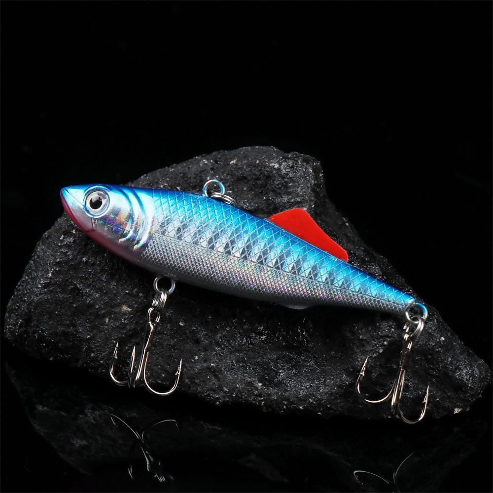 SHOUKEY Mồi Câu Cá Hình Tôm Dạ Quang Có Móc Câu Tiện Dụng