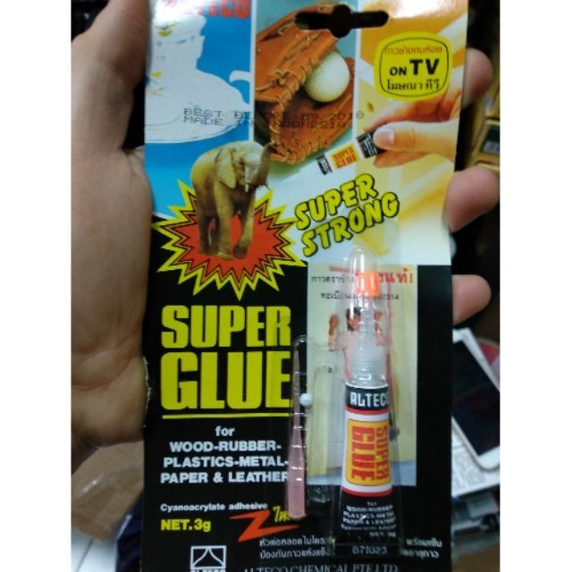 Hộp 12 vỉ keo super glue cô gái Thái ( 3g )