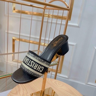 Guốc dior nữ gót 5cm siêu đẹp . mẫu hót