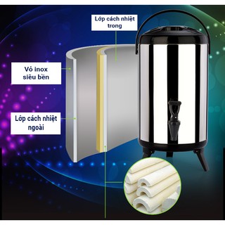 BÌNH GIỮ NHIỆT, Ủ TRÀ CÀ PHÊ (8 LIT)
