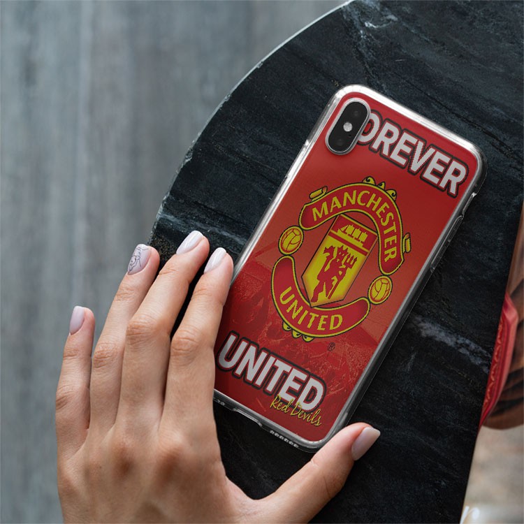 Ốp lưng Iphone trong dẻo CLB Manchester United chất lượng MAN20210814