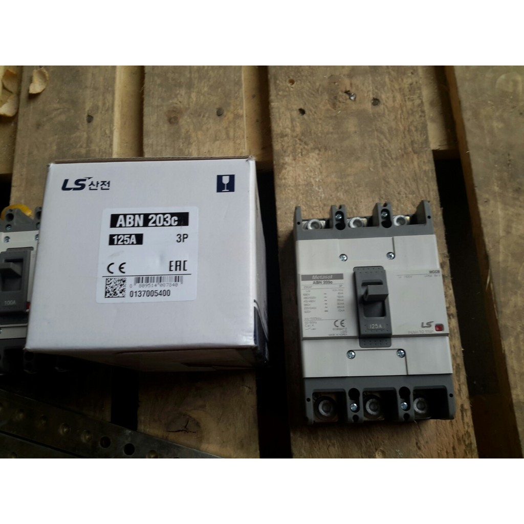 Aptomat MCCB LS 3P125A 30kA ABN203c