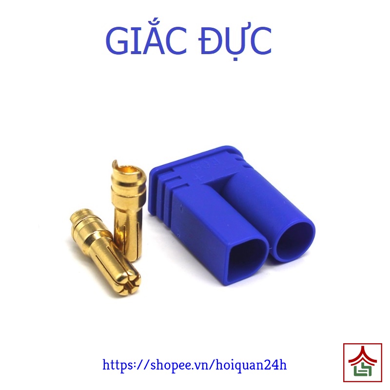 Jack EC5 Giá Rẻ Giắc Nối Nguồn DC EC5 Đực Cái Chịu Tải Lên Đến 100A