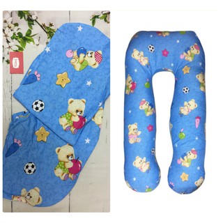 Vỏ gối bà bầu chữ u berry vomn1011