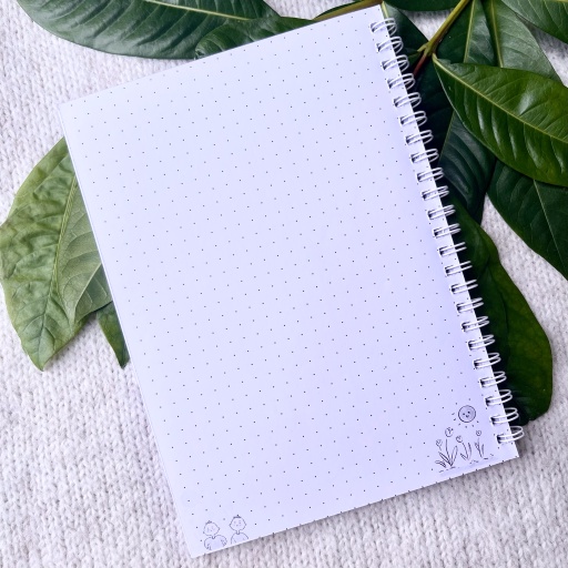 Sổ ghi chép lò xo chấm dot đáng yêu