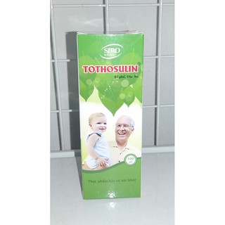 Siro ho tothosulin - được chiết xuất từ 100% thảo dược thiên nhiên