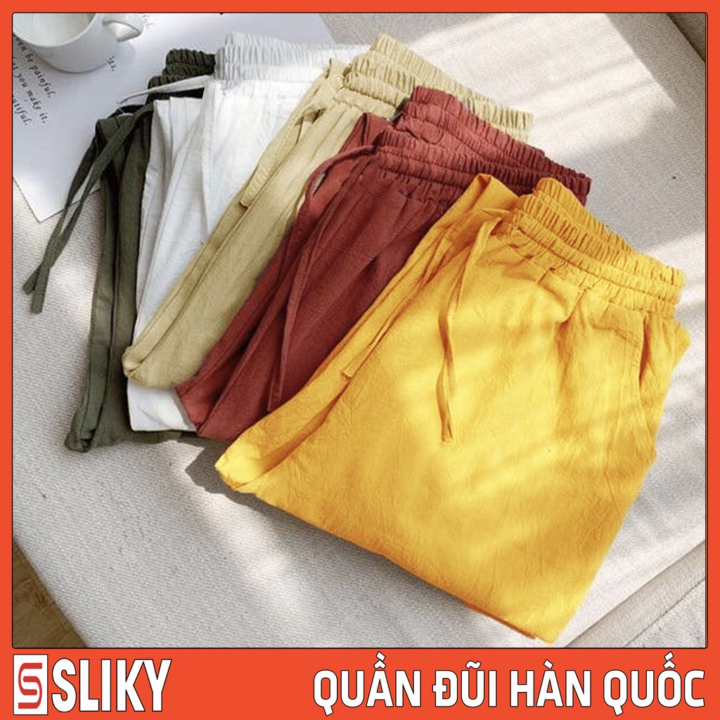 [Mã FAMAYWA giảm 10K đơn 50K] [Bigsize M-3XL Quần baggy nữ size lớn vải cực đẹp mát mềm- chất đũi