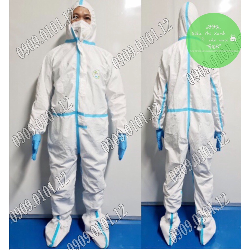Đồ bảo hộ cao cấp level 3 7 món SHB pro mask, Bảo hộ chống dịch cấp độ 3 đạt chứng nhận bộ y tế