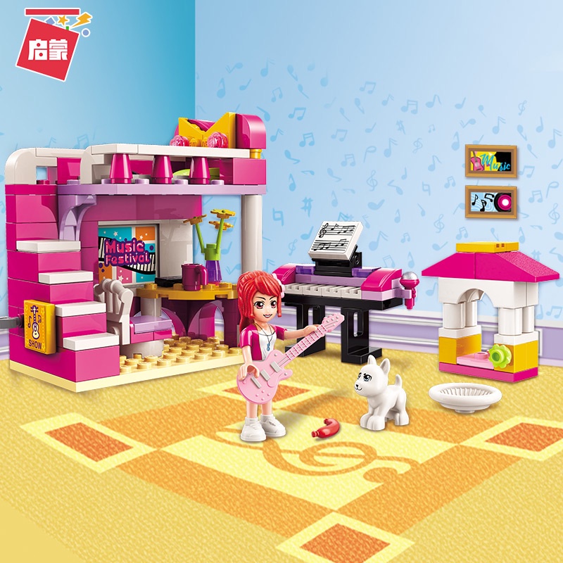 Bộ Đồ Chơi Lắp Ráp ed Friends Cho Bé Gái