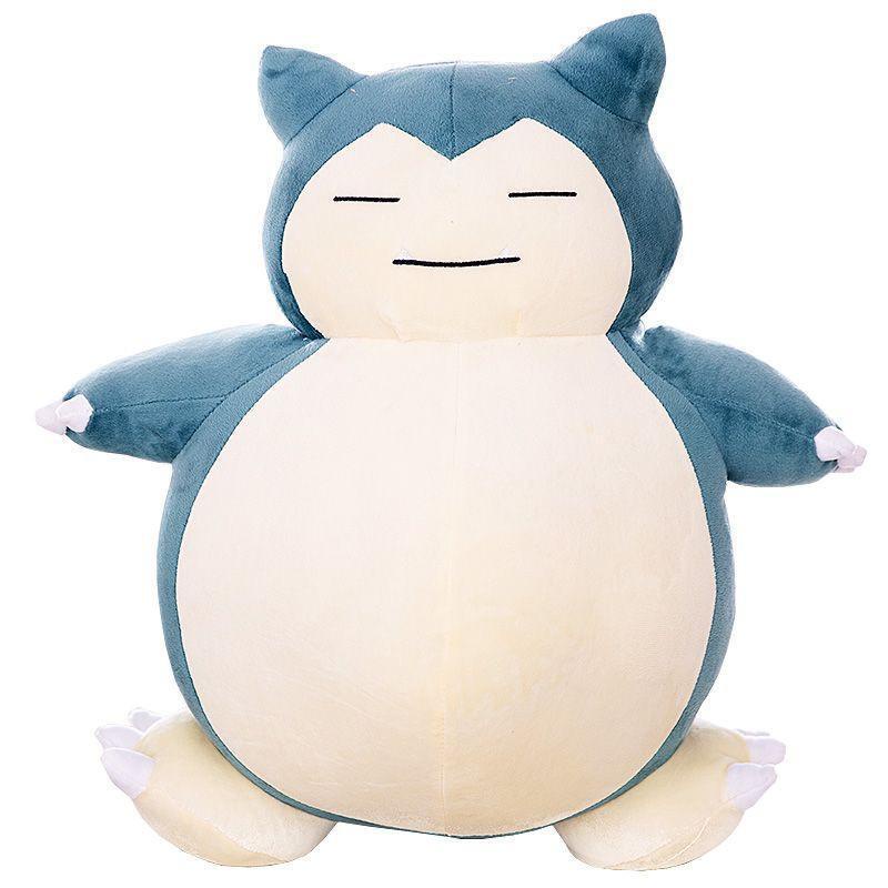 Đồ chơi nhồi bông hình nhân vật Snorlax Pokemon đang ngủ làm quà tặng cho trẻ dịp giáng sinh/sinh nhật