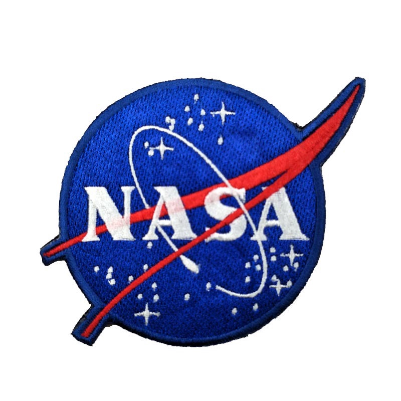 Miếng dán thêu hình nasa độc đáo đẹp mắt dùng trang trí quần áo